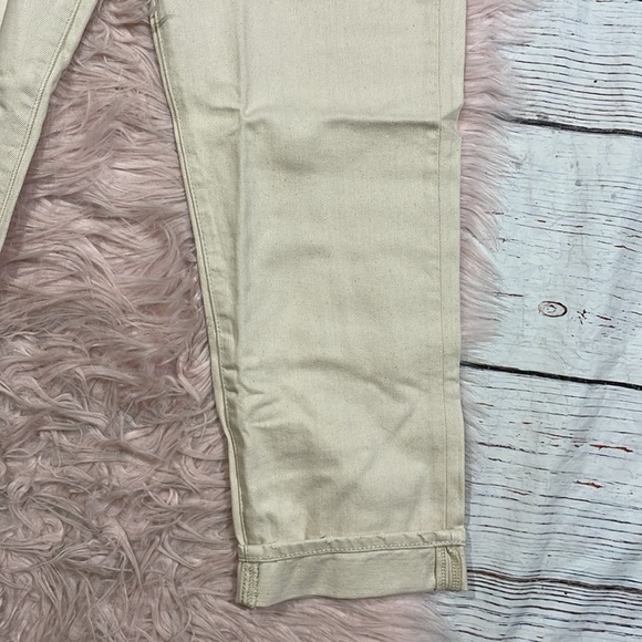 NWT J. Crew Slouchy boyfriend high rise jeans in ecru - Picture 8 of 10